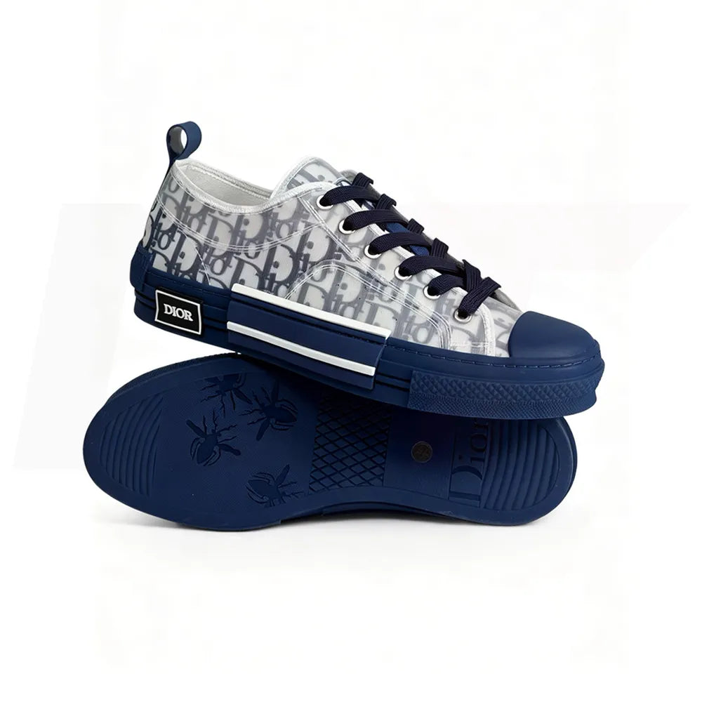 DI B23 Converse - BLUE OBLIQUE LOW TOP