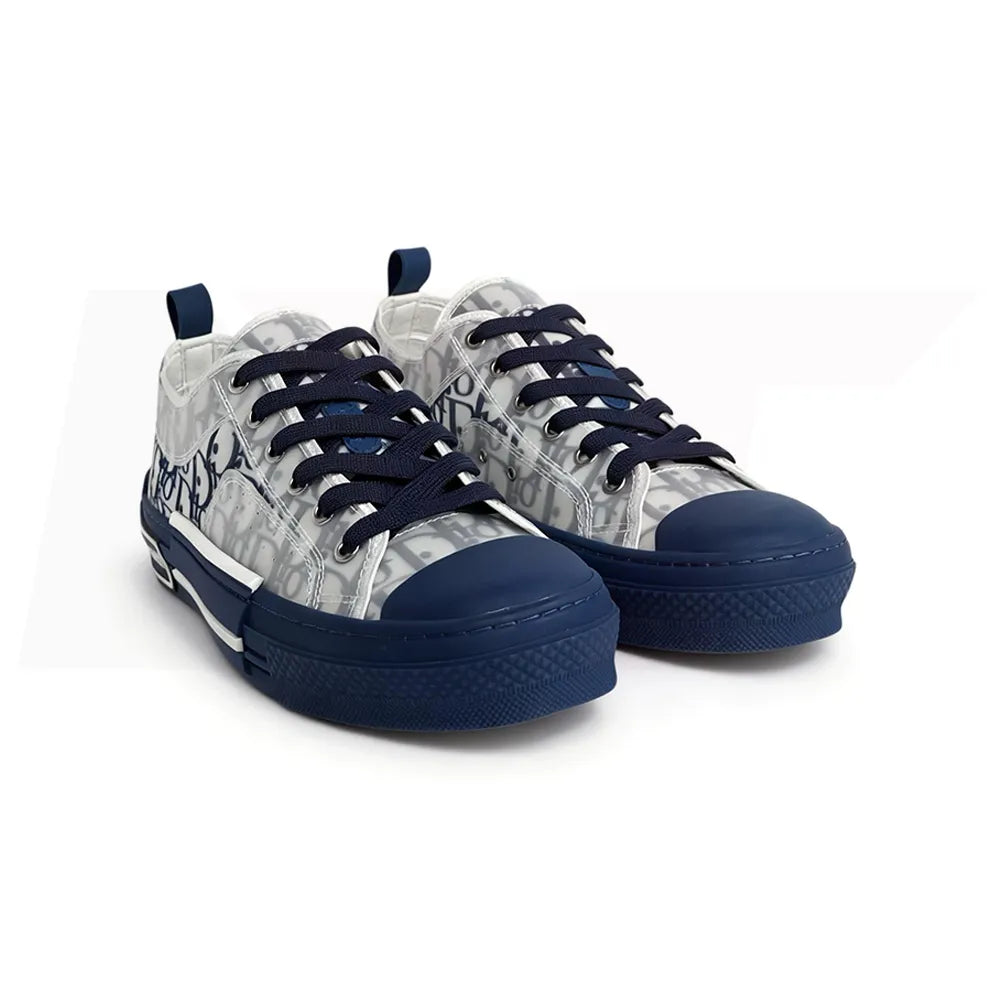 DI B23 Converse - BLUE OBLIQUE LOW TOP