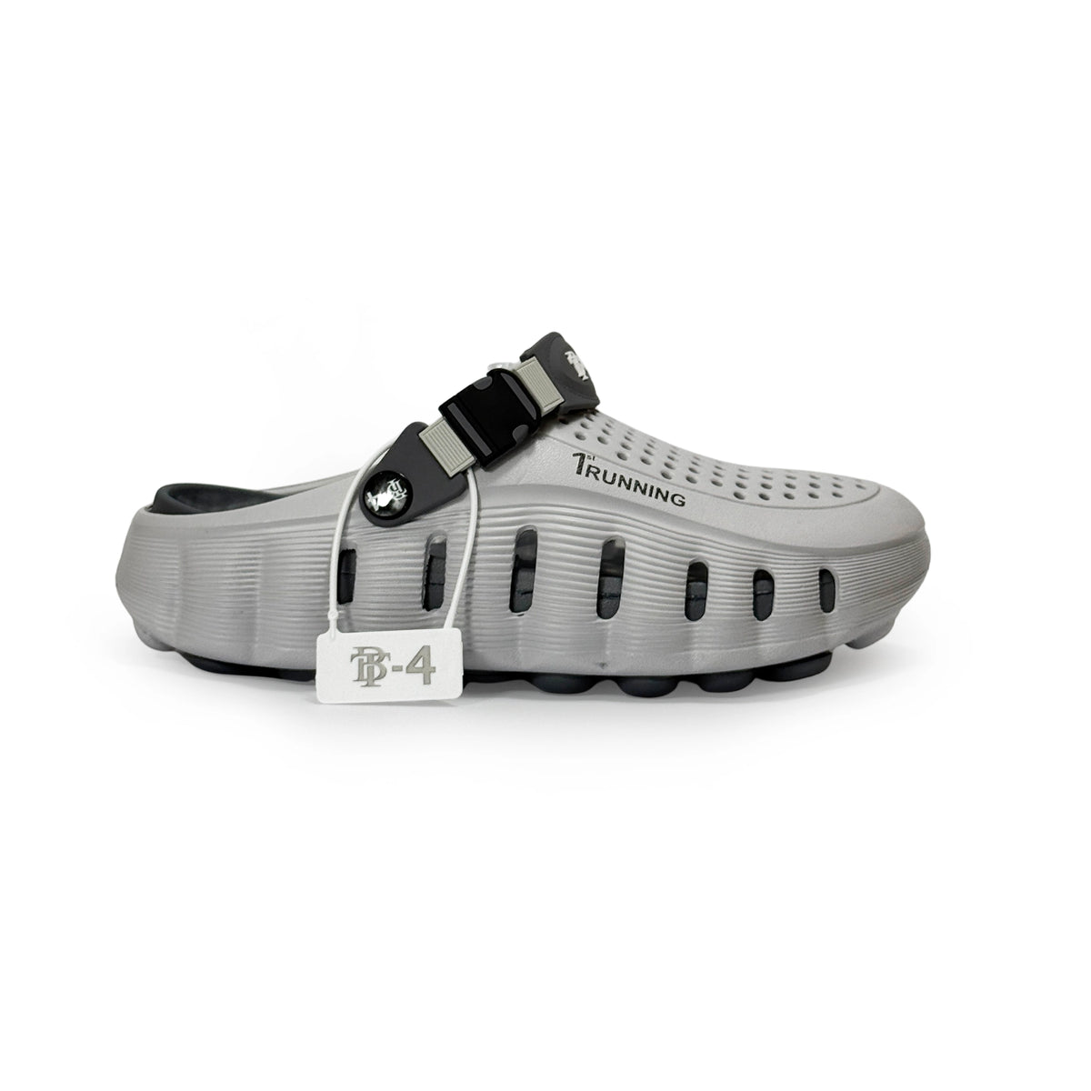 EVA Clogs Grey Black