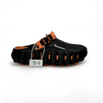 EVA Clogs Black Orange