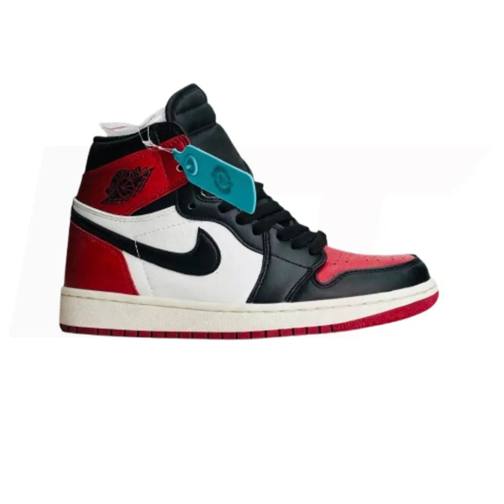 AJ1 RED TOE