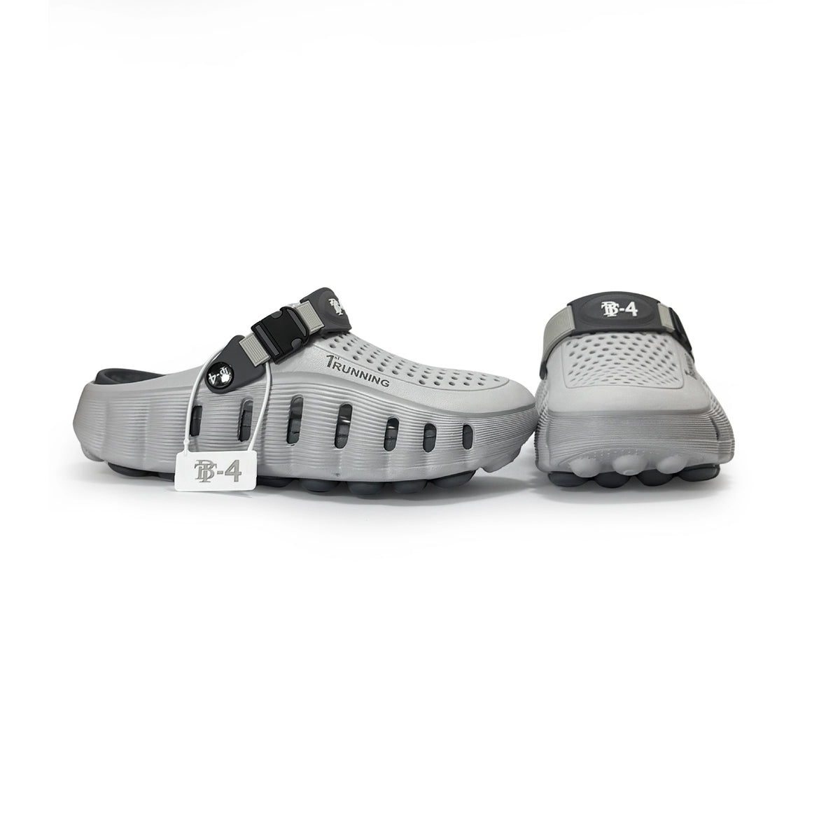 EVA Clogs Grey Black